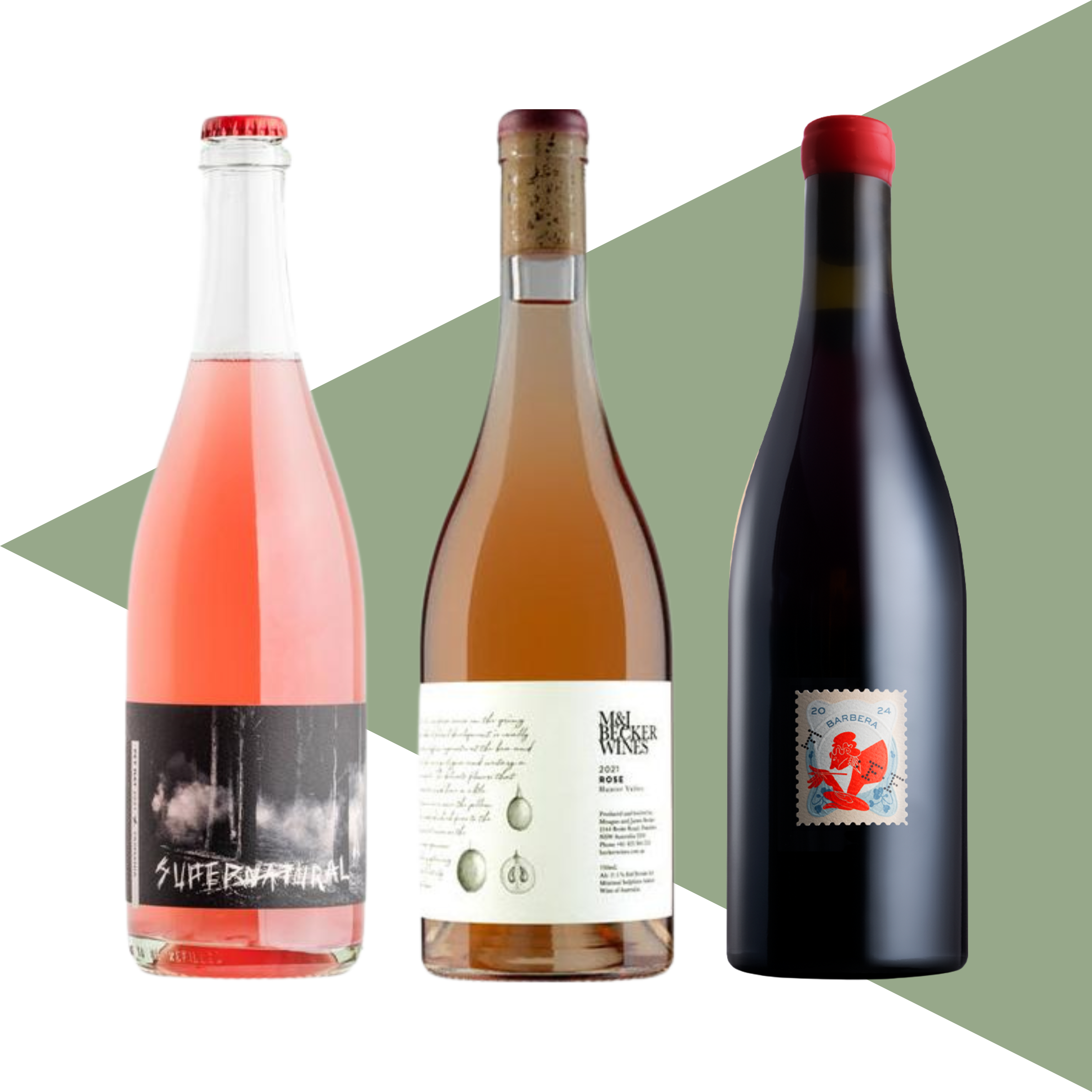 Image of the wines included in the Wine Pack
