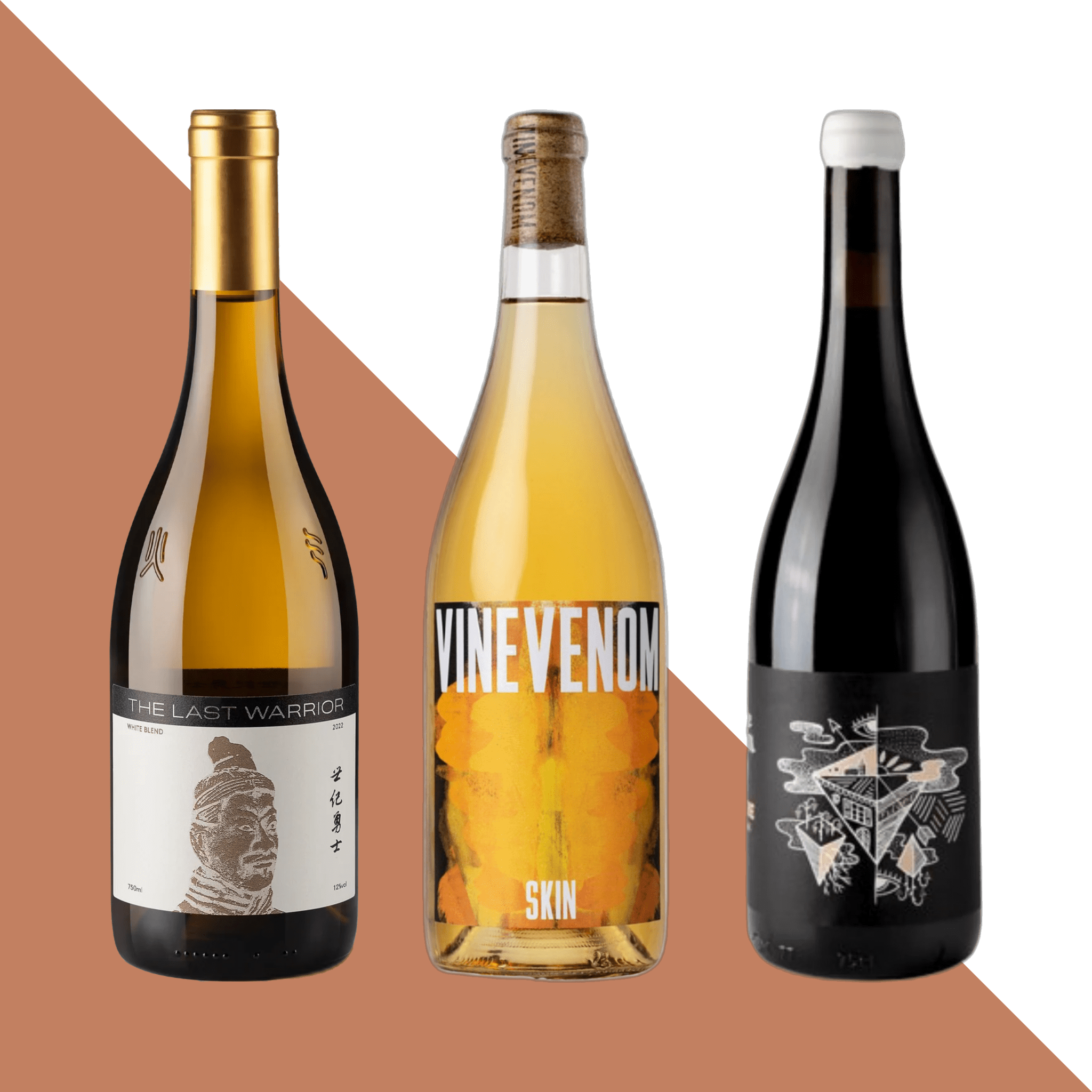 Image of the wines included in the Wine Pack