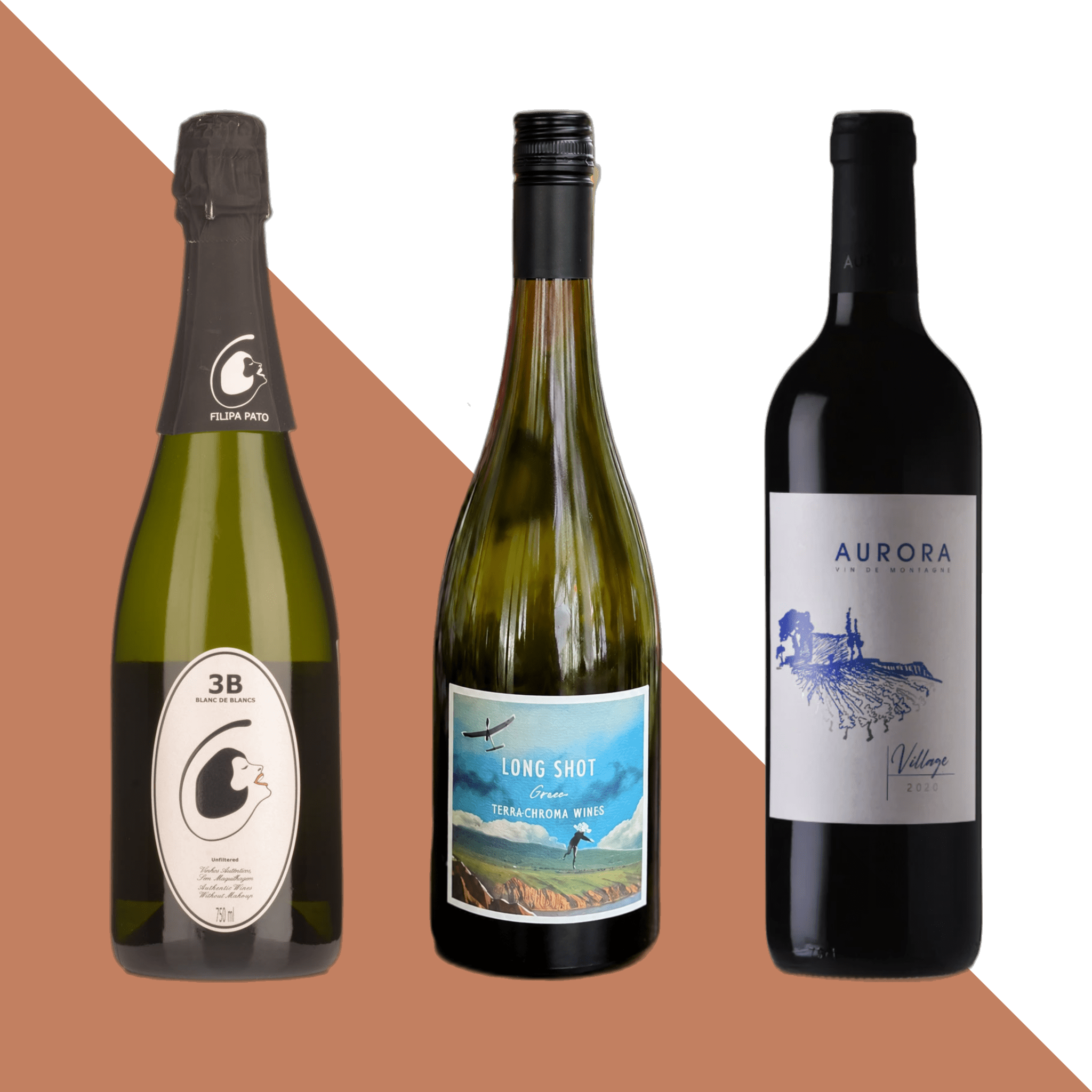 Image of the wines included in the Wine Pack
