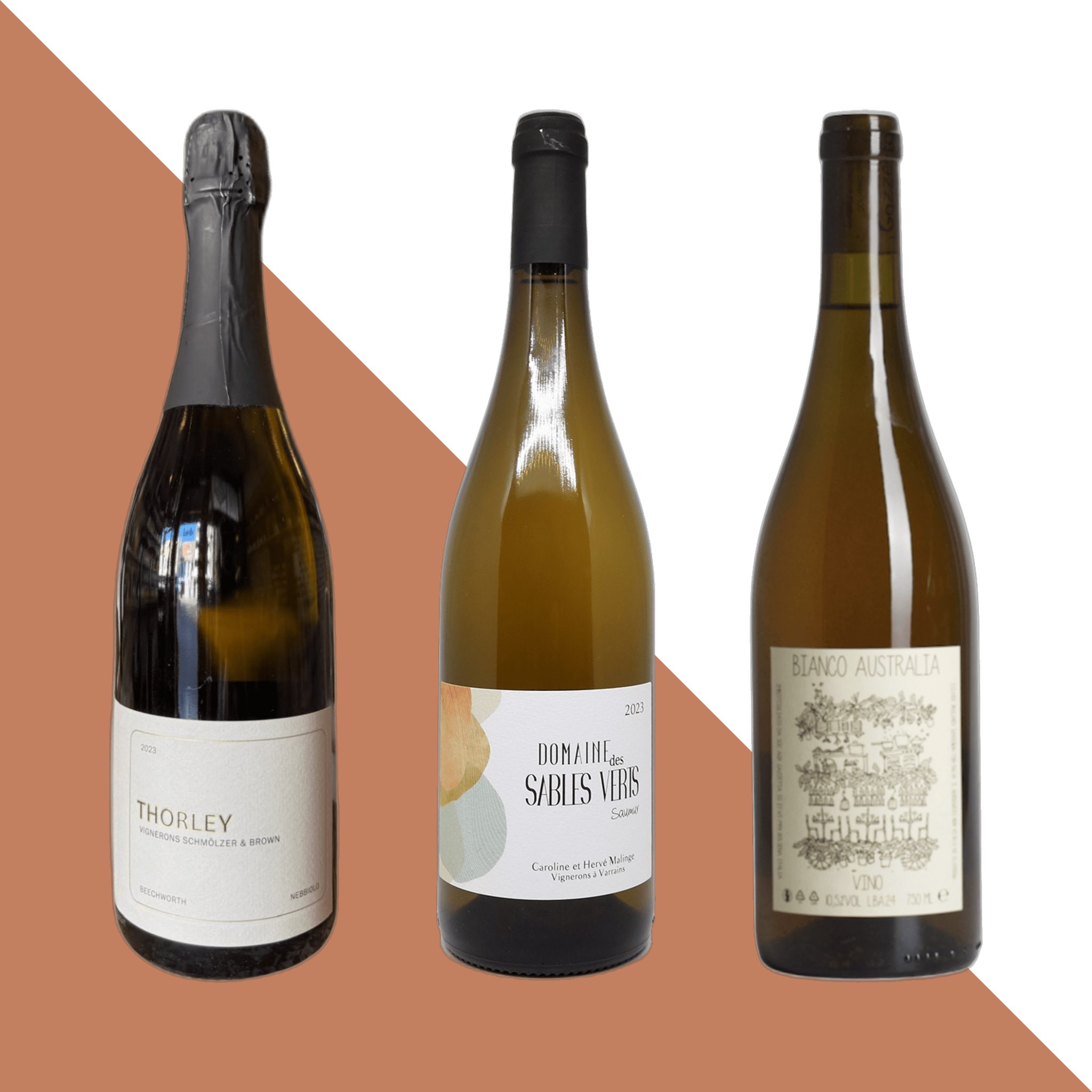 Image of the wines included in the Wine Pack