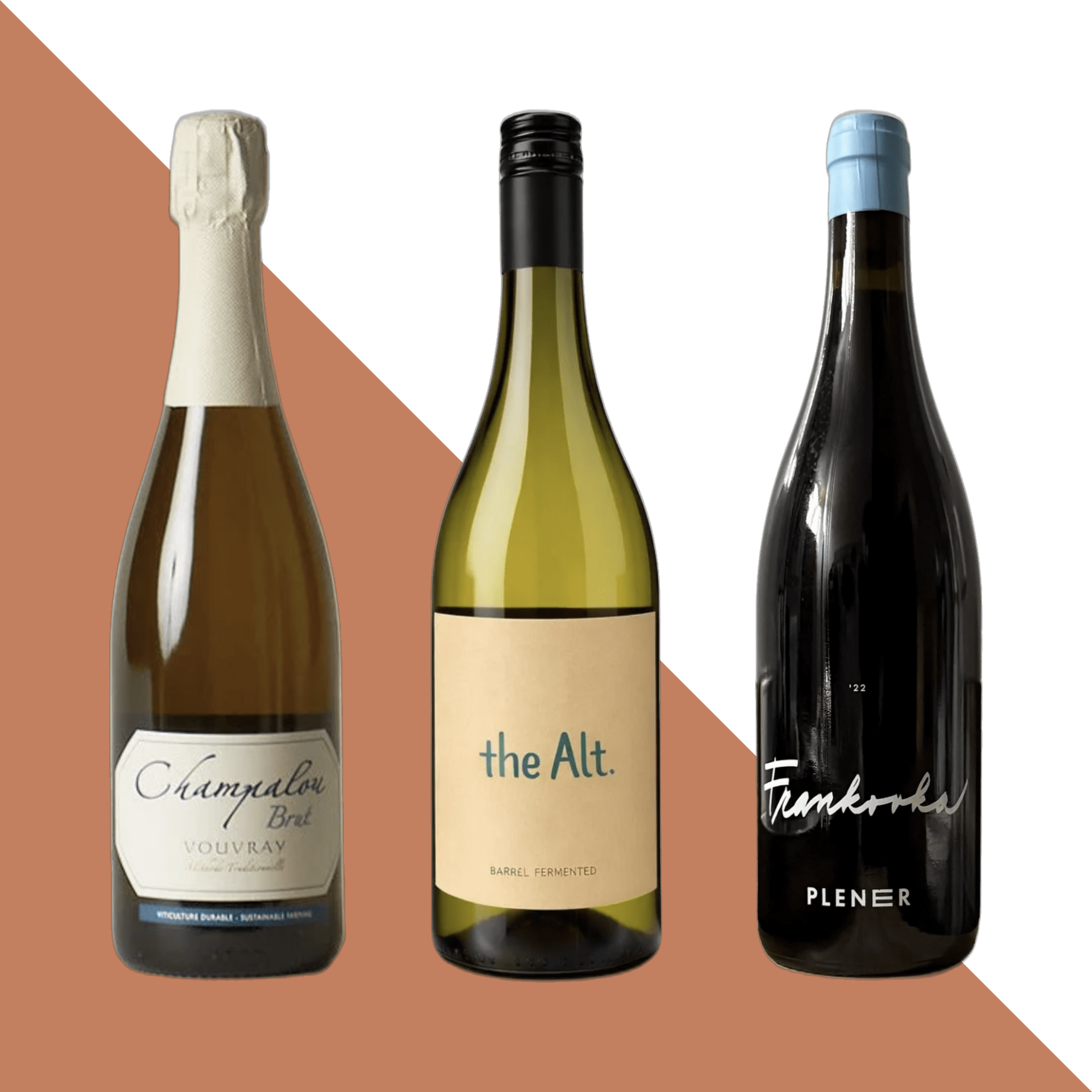 Image of the wines included in the Wine Pack