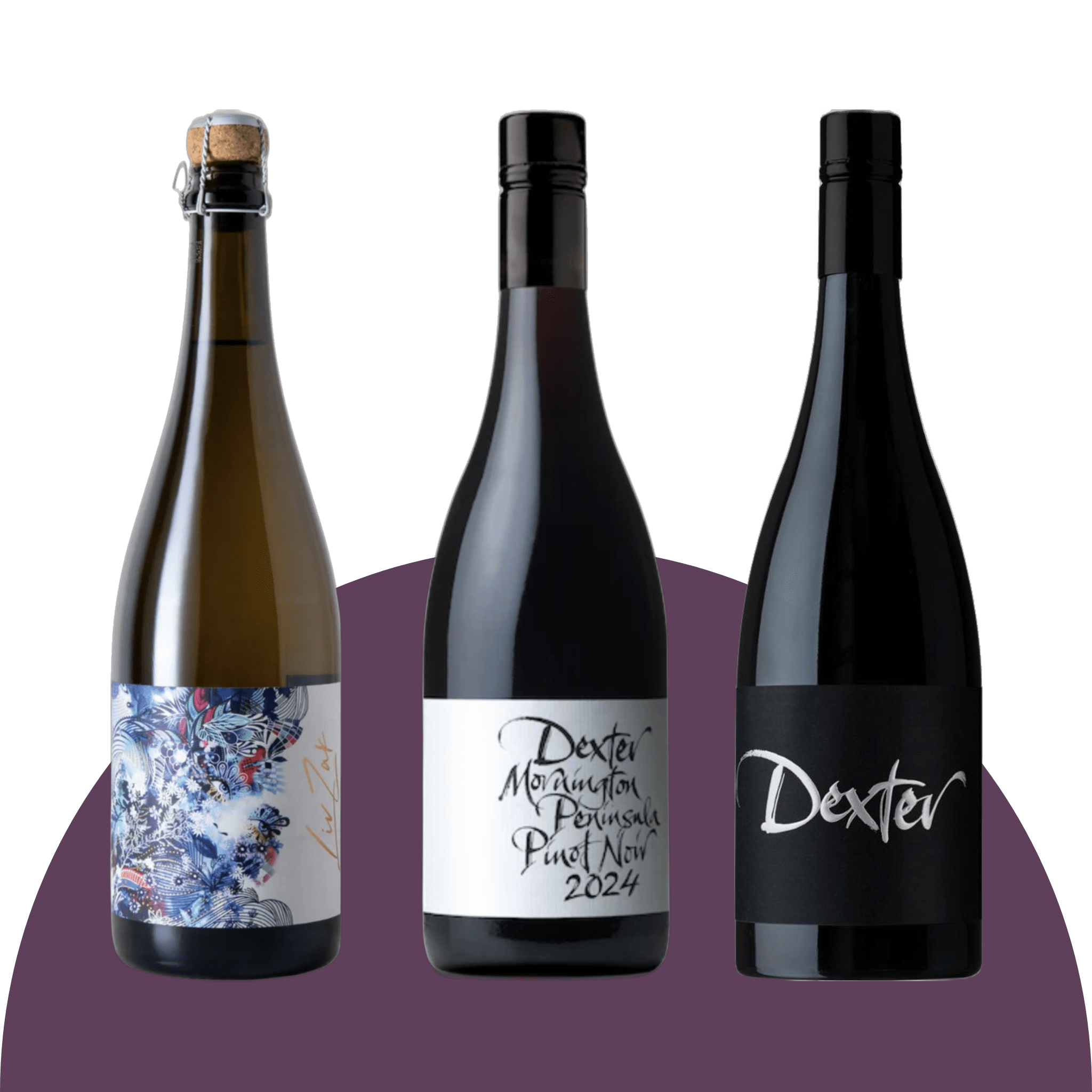 Image of the wines included in the Wine Pack