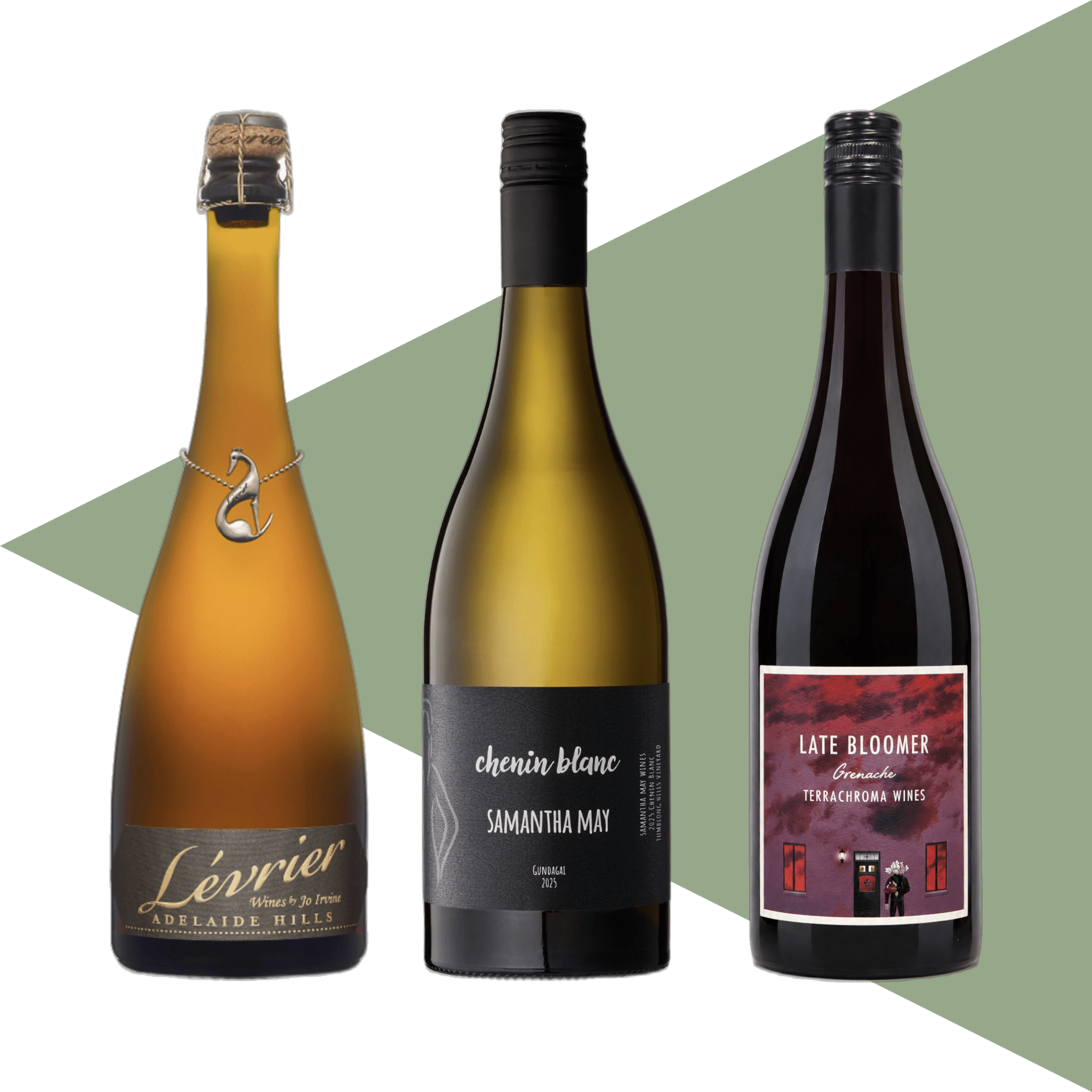 Image of the wines included in the Wine Pack