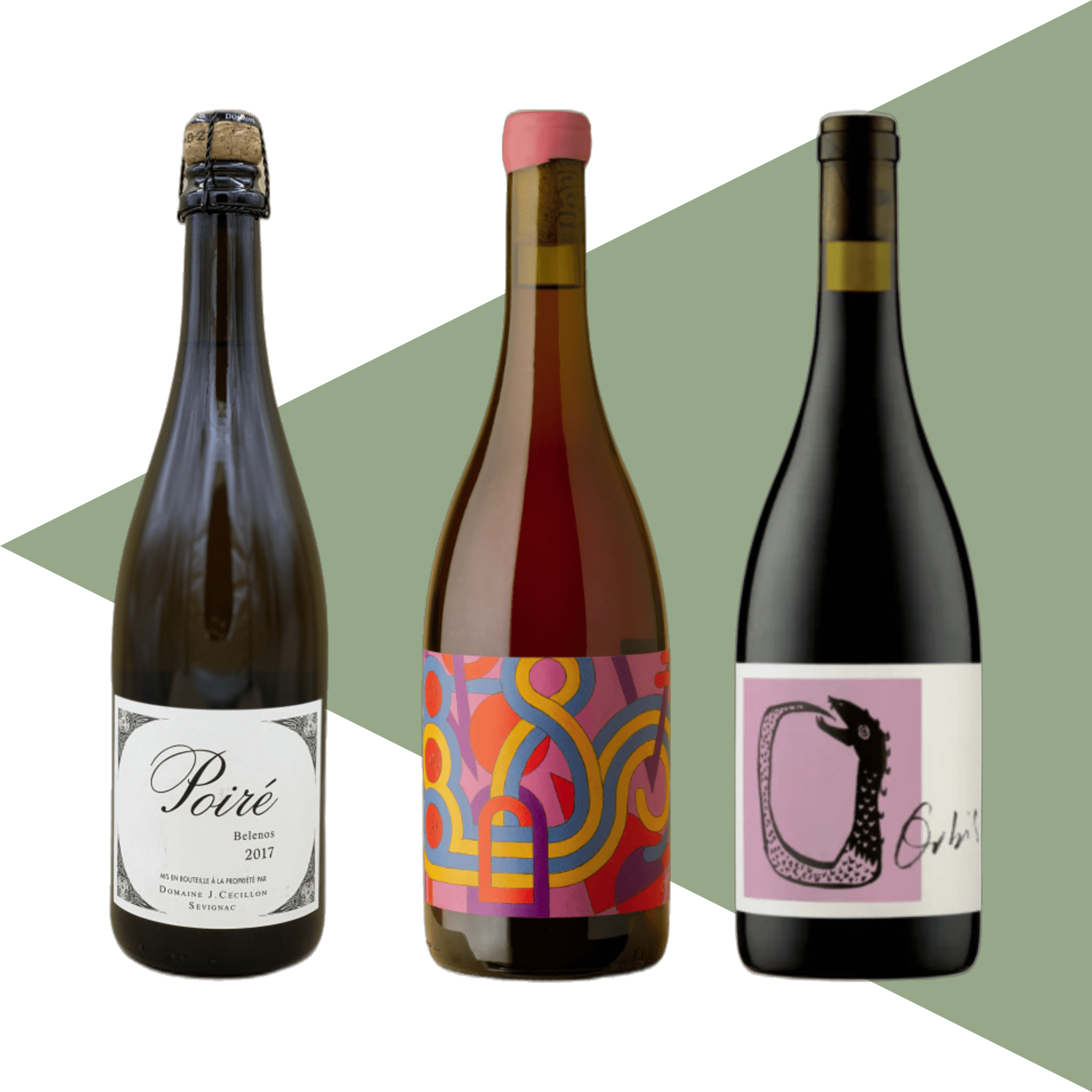 Image of the wines included in the Wine Pack